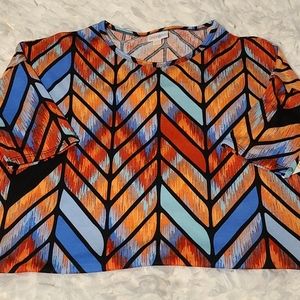 NWT LulaRoe Geometric Print Irma - XXS